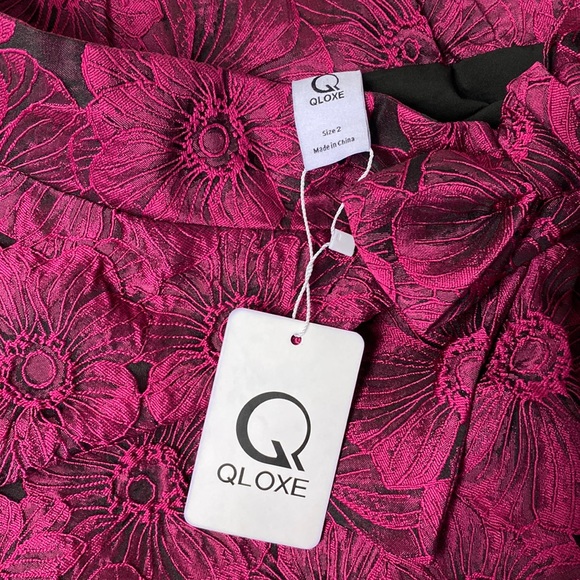 Qloxe strapless brocade top - Picture 10 of 17